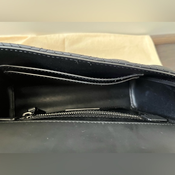 Tory Burch Fleming Matte Black Small Crossbody - Picture 6 of 7